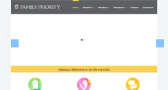 Desktop Screenshot of familypriority.net